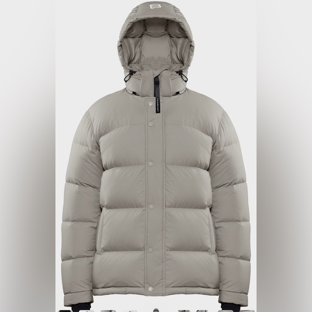 Aritzia Women's Gray Puffer Jacket
